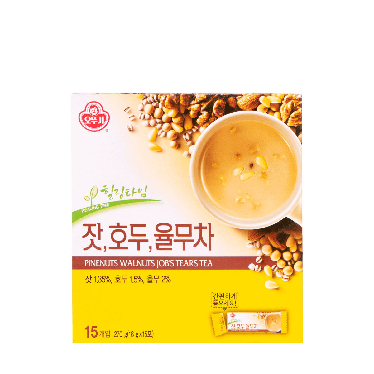 Pinenuts & Walnuts & Jobs Tears Tea [15EA/BOX] OTG NEW YORK