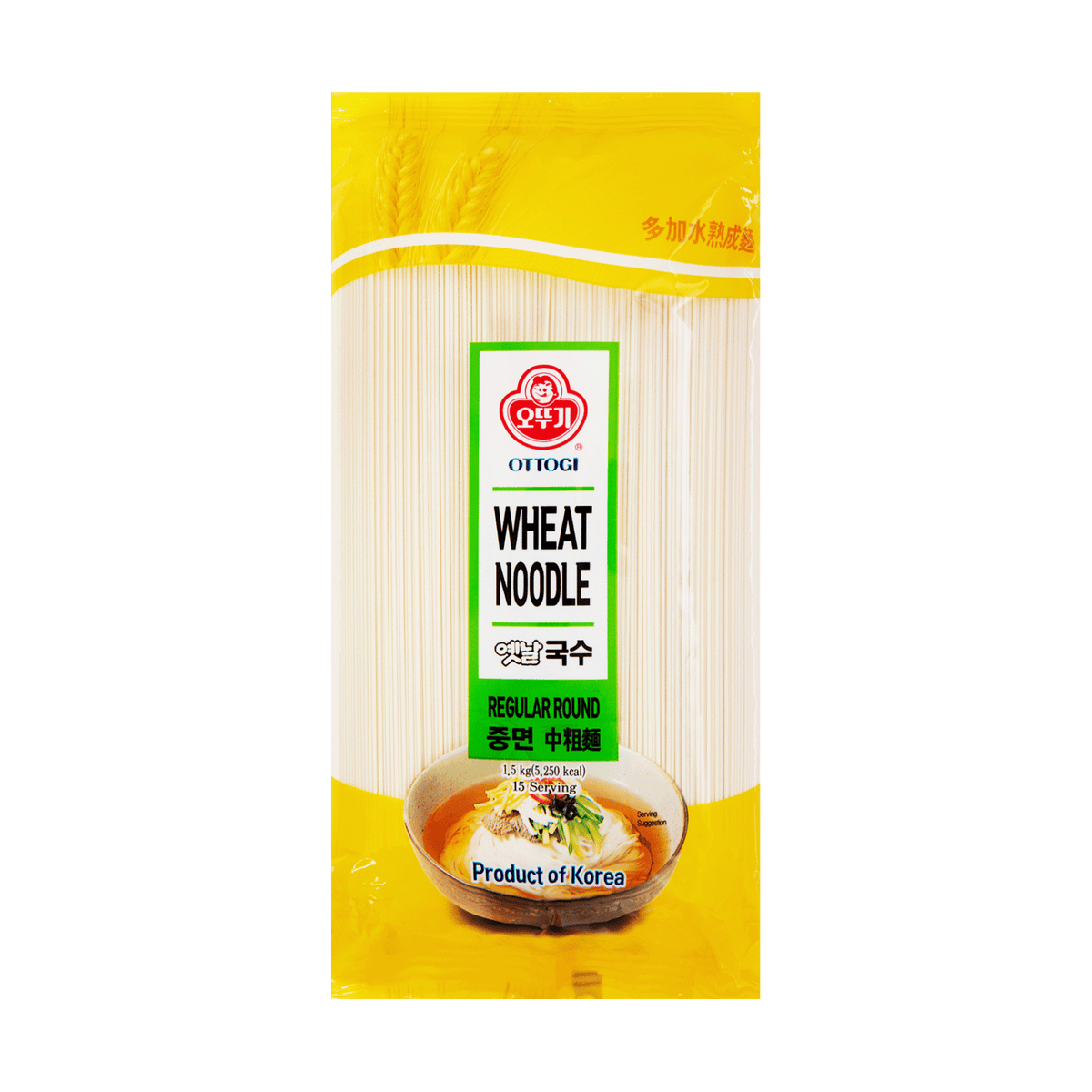 Wheat Noodle (Regular Round) 1.5Kg OTG NEW YORK