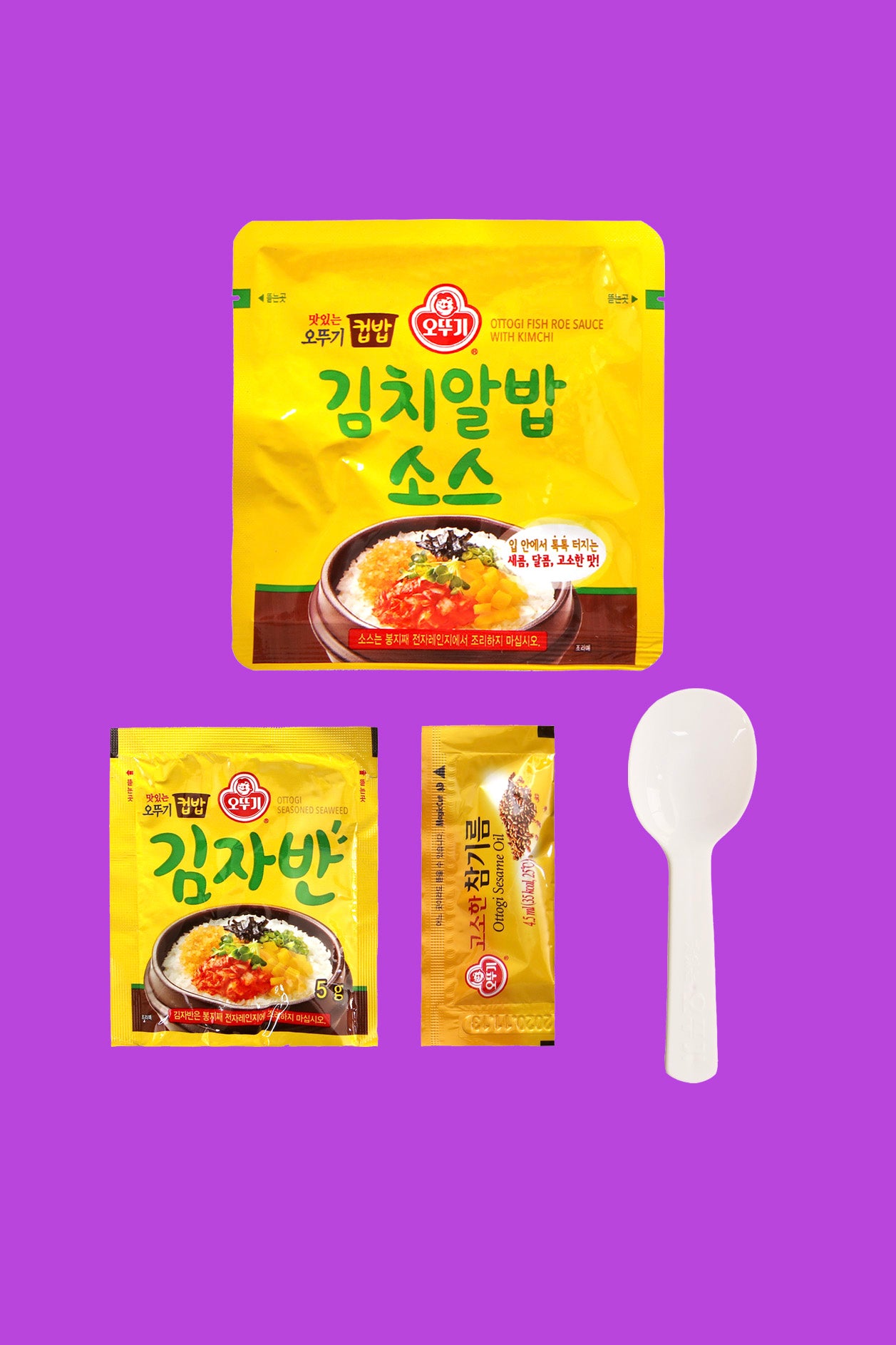 Cup Bap - Kimchi & Masago 222g