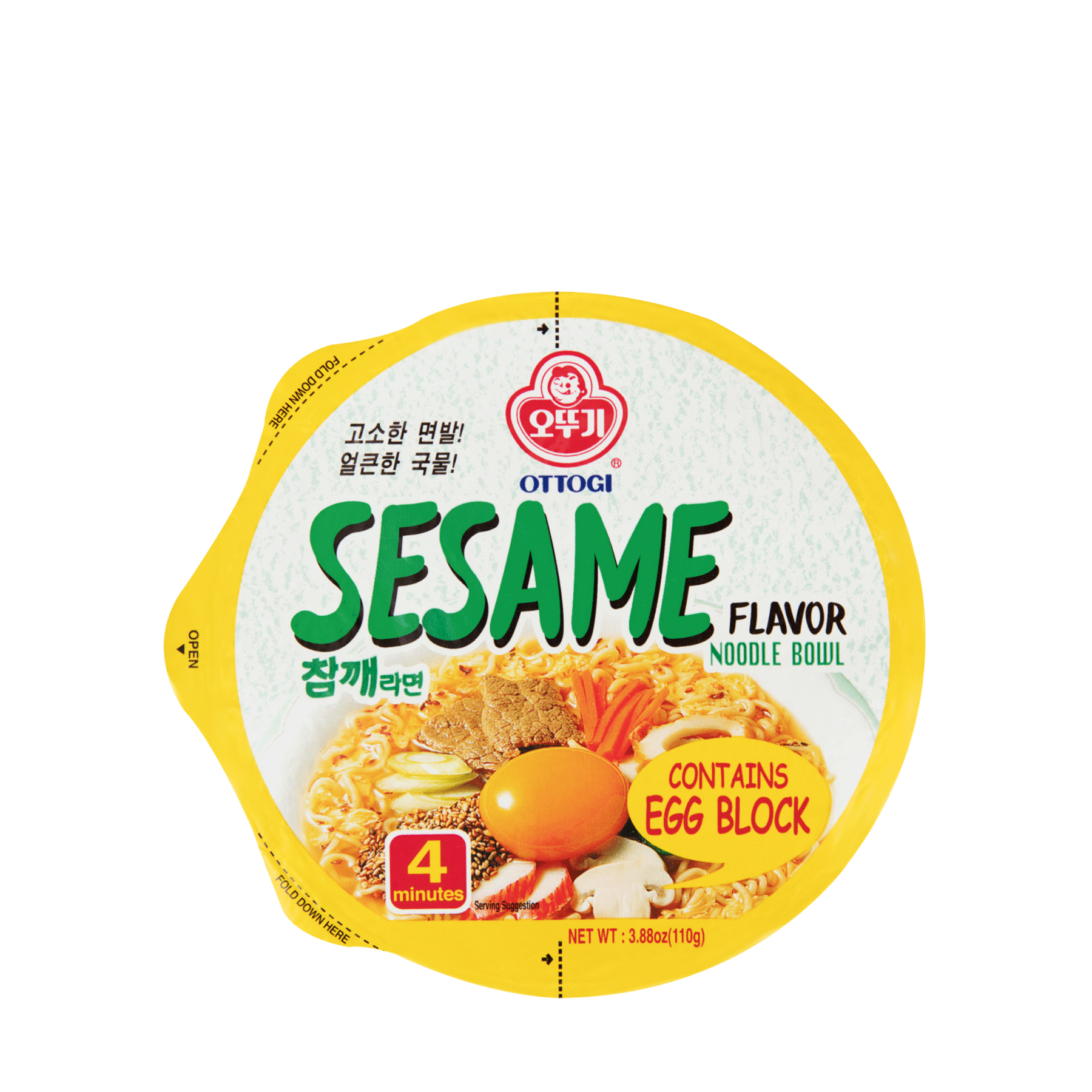 Sesame Flavor Ramen Bowl 110g