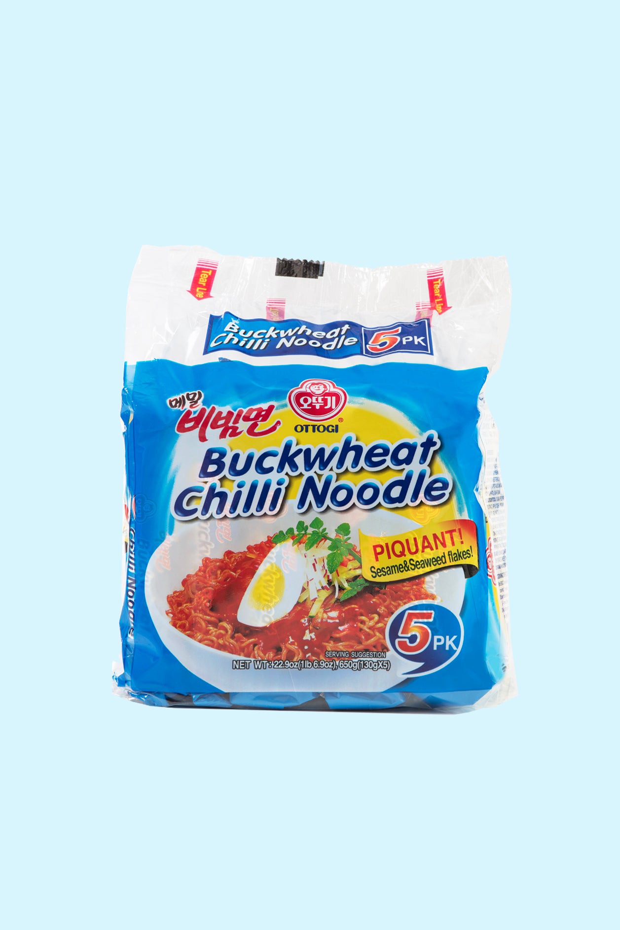 Buckwheat Chilli Noodle 5PK