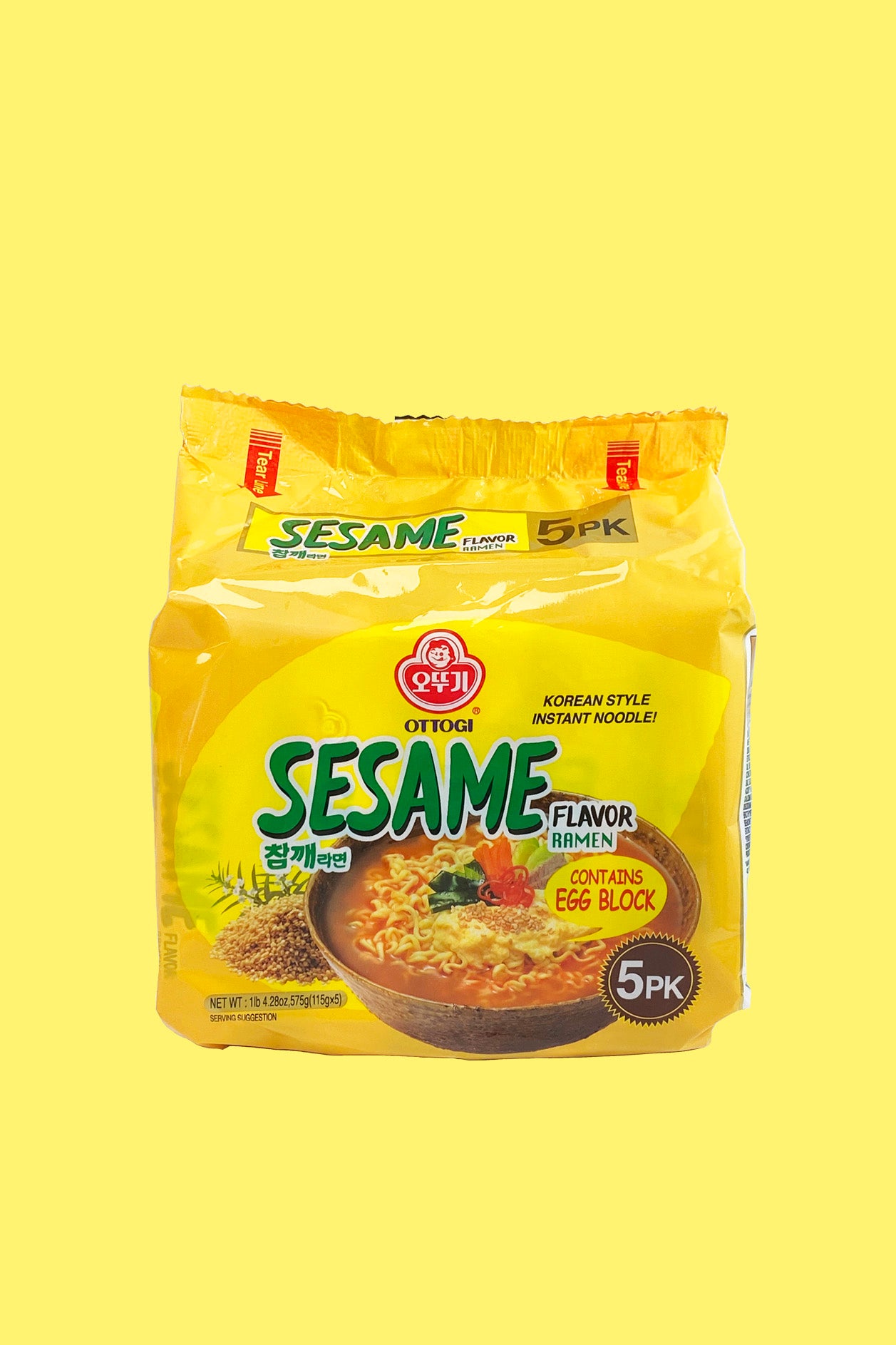 Sesame Flavor Ramen 5PK